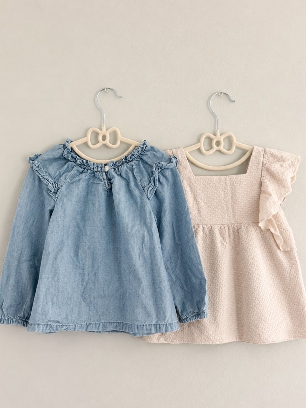 Girls 3T Carter’s Member’s Mark Blue Pink Tops Bundle